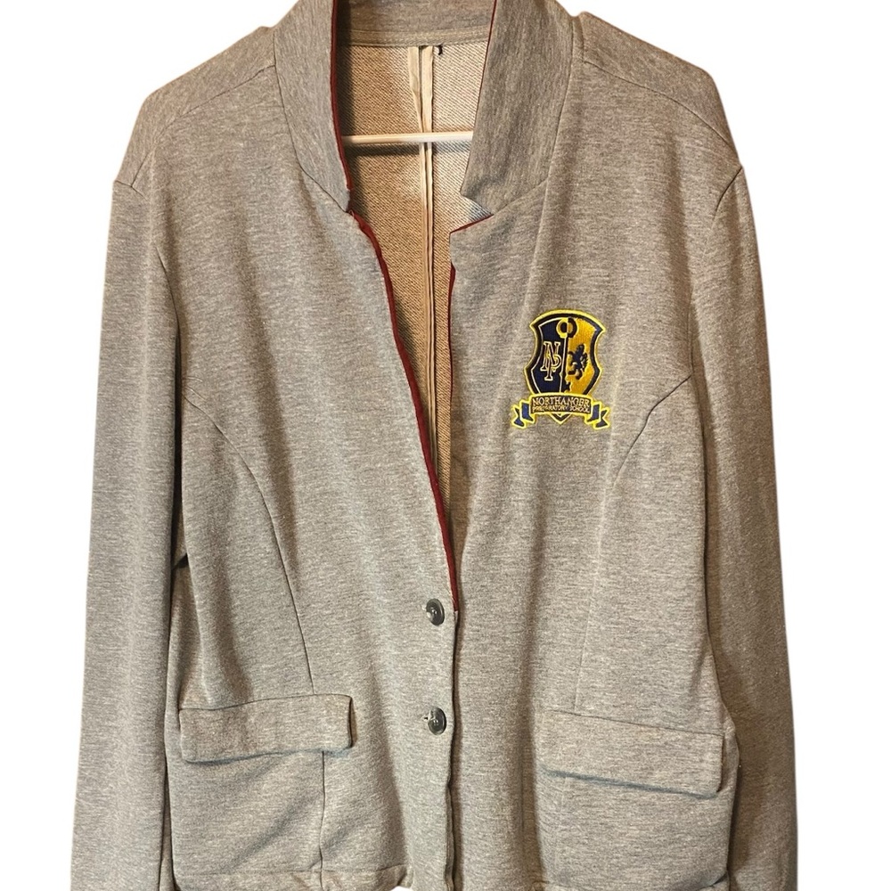 Gray Relaxed Fit Hoodie with Soft Material